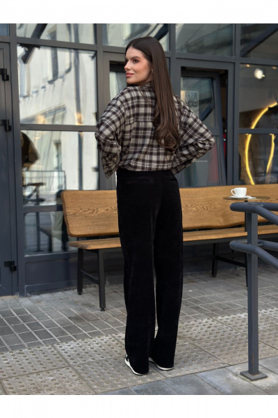 Брюки THE.WOMAN 0353 черный - фото 3