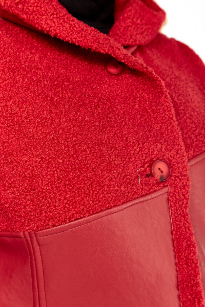 Дубленка Celentano 2087.2 алый - фото 7