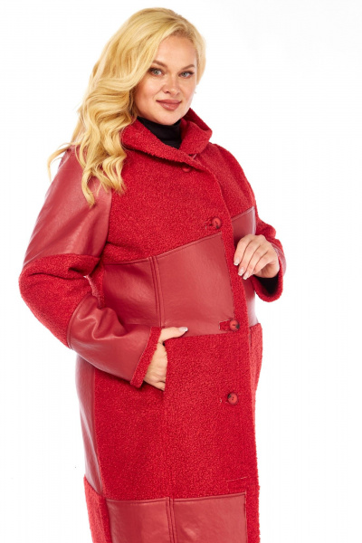 Дубленка Celentano 2087.2 алый - фото 6