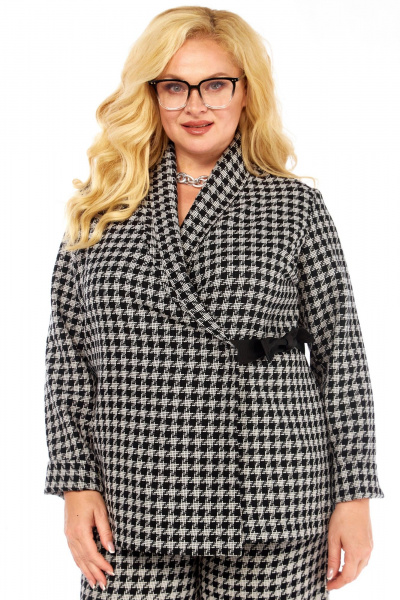 Брюки, жакет Celentano lite 5059 гусиная_лапка - фото 4