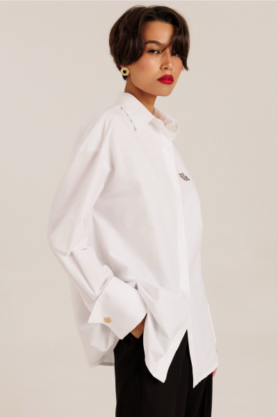 Блуза DILIA 6.002 белый - фото 6