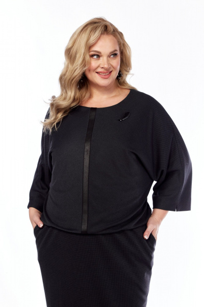 Платье СиБон 0348 синий - фото 2