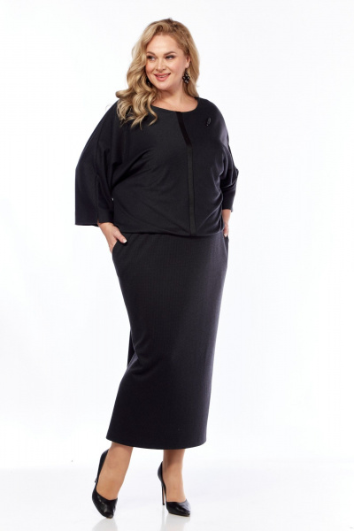 Платье СиБон 0348 синий - фото 1