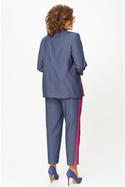 Жакет Andina city 4018-25 синий - фото 6