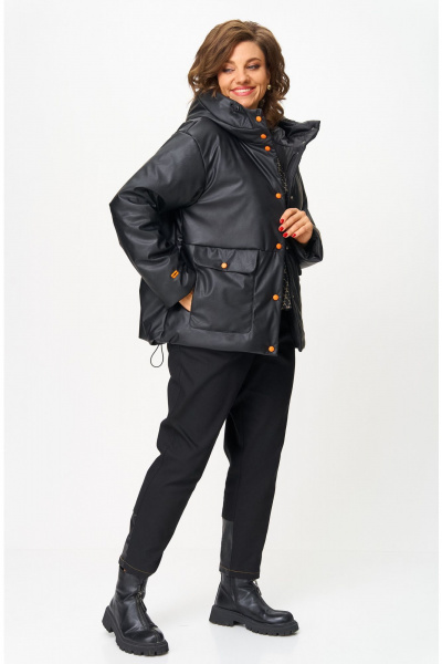 Куртка Andina city 7020-25 черный - фото 6
