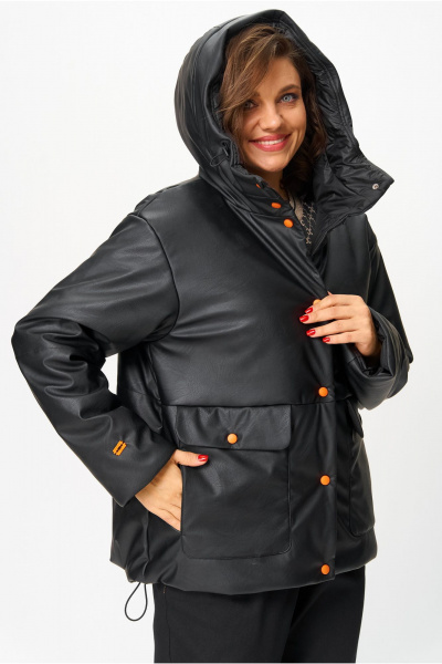 Куртка Andina city 7020-25 черный - фото 5