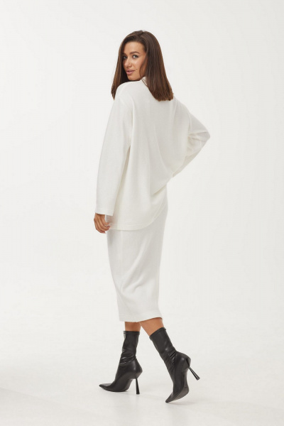 Юбка T.N.D М340 молочный - фото 4