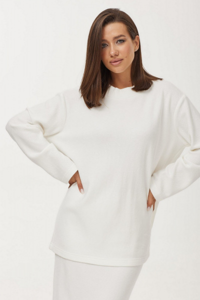 Джемпер T.N.D М131 молочный - фото 4