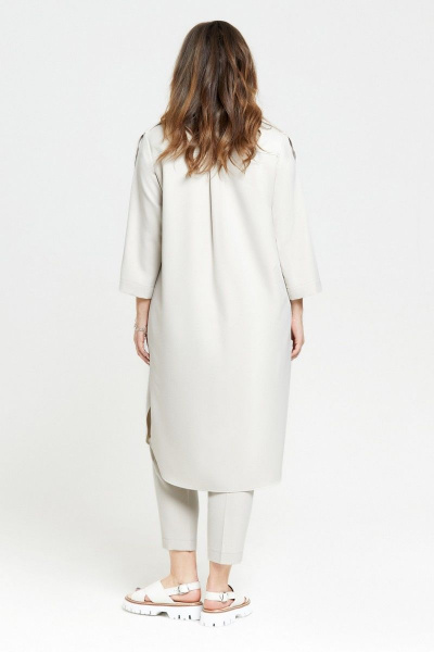 Блуза, брюки TEZA 2393 светло-бежевый - фото 5