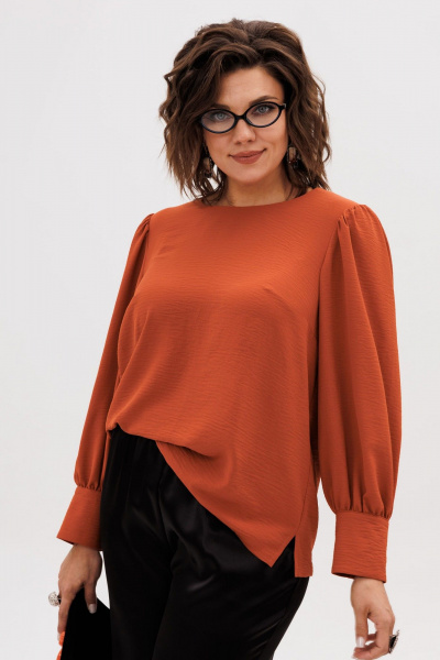 Блуза Anelli 1717 осенний_клен - фото 9