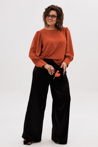 Блуза Anelli 1717 осенний_клен - фото 8