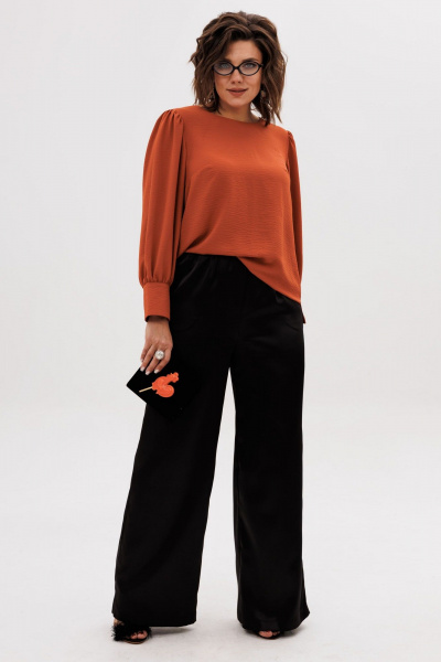 Блуза Anelli 1717 осенний_клен - фото 6