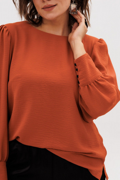Блуза Anelli 1717 осенний_клен - фото 5