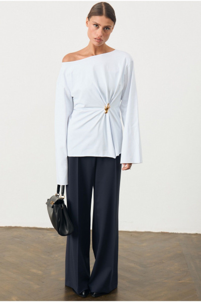 Лонгслив ATTIKA А3429 белый - фото 1