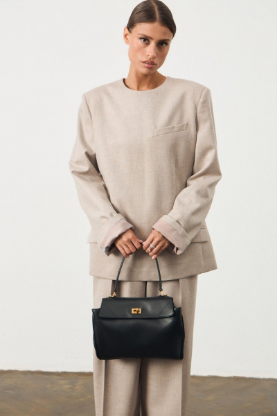 Брюки, жакет ATTIKA А3431-2 бежевый - фото 2