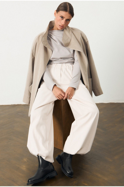 Брюки ATTIKA А3436 бежевый - фото 4