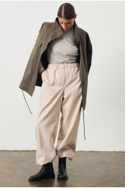 Брюки ATTIKA А3436-2 песочный - фото 3