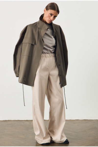 Брюки ATTIKA А3436-2 песочный - фото 2