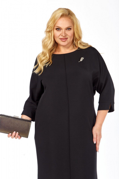 Платье СиБон 0373 черный - фото 3