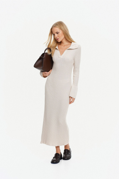Платье THE VERY 2412 жемчужный - фото 1