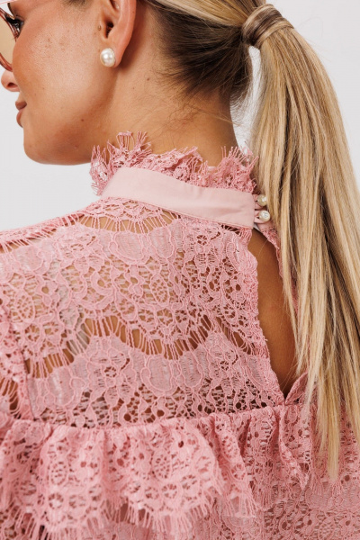 Блуза Anelli 1689 розовый_алмаз - фото 8