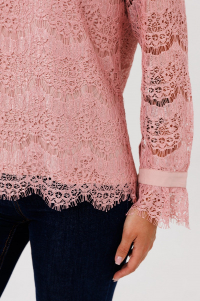 Блуза Anelli 1689 розовый_алмаз - фото 5