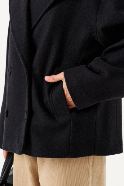 Полупальто ELLETTO 3891 черный - фото 8