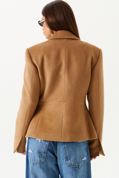 Жакет ELLETTO 3912 кэмел - фото 10