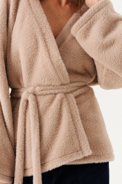 Кардиган ELLETTO 3913 бежевый - фото 6