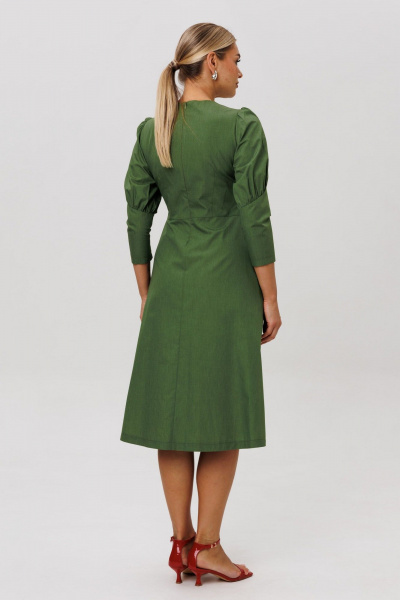 Платье Anelli 1647 дартмутский_зеленый - фото 10