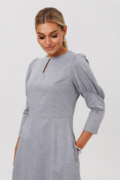 Платье Anelli 1647 лондонский_туман - фото 7