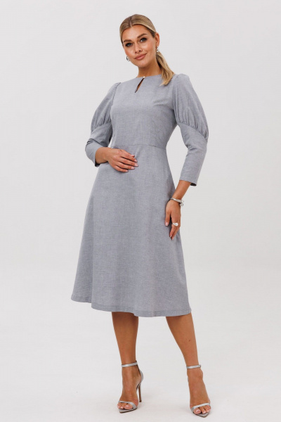 Платье Anelli 1647 лондонский_туман - фото 2