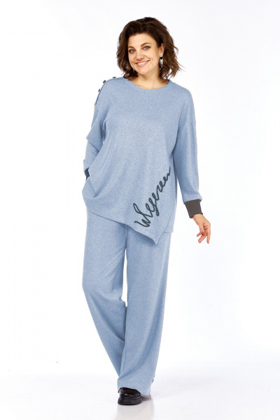 Брюки, джемпер Jurimex 3387-2 голубой - фото 1