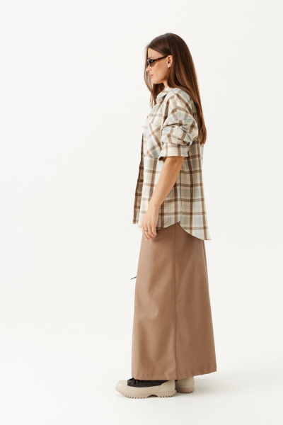 Блуза ELLETTO 3915 молочный - фото 3