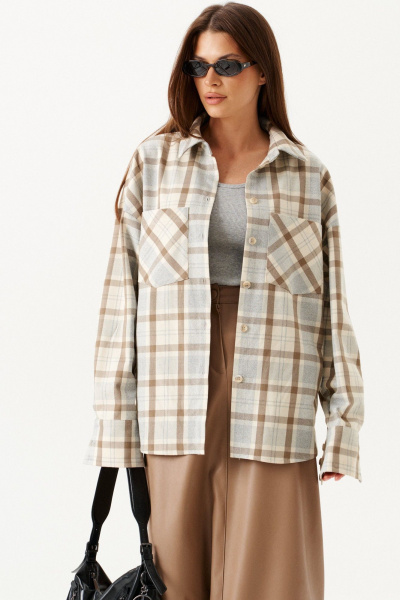 Блуза ELLETTO 3915 молочный - фото 1