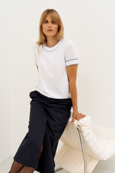 Юбка FAMA 24111-1 чёрный - фото 8