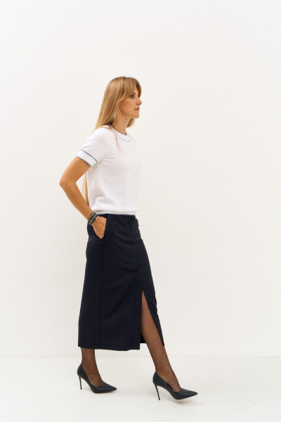 Юбка FAMA 24111-1 чёрный - фото 6