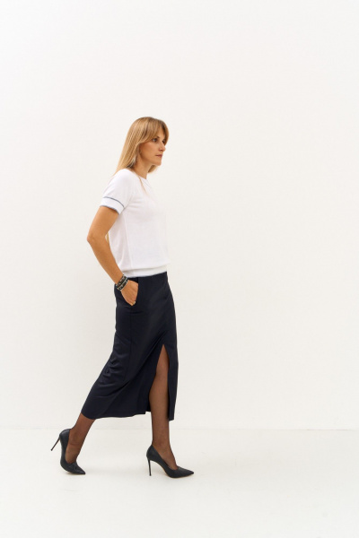 Юбка FAMA 24111-1 чёрный - фото 5