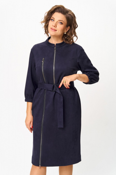 Платье Bonna Image 861/1 синий - фото 6