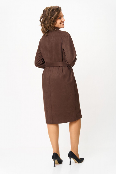 Платье, рубашка Bonna Image 861/2 коричневый - фото 5