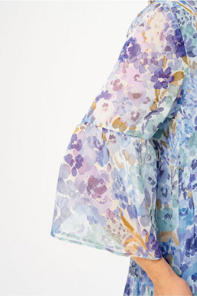 Платье Lady Style Classic 3007 синий_тон - фото 6