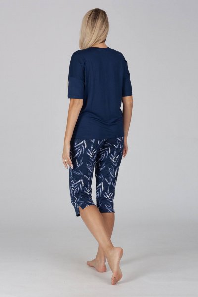 Брюки, майка Belarusachka С5984 неви/спирея неви - фото 2