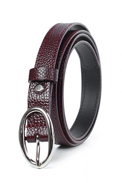 Ремень Galanteya 1824.25с1085к45 2р бордо - фото 3