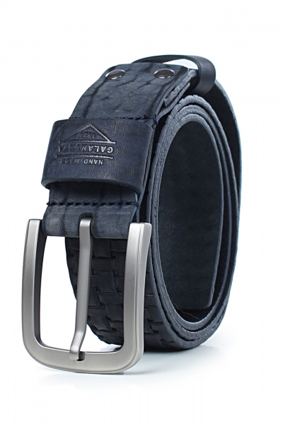 Ремень Galanteya 22123.25с884к45 2р черно-синий - фото 3