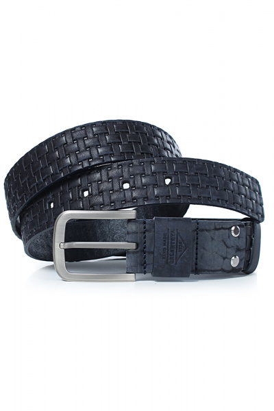 Ремень Galanteya 22123.25с884к45 3р черно-синий - фото 1