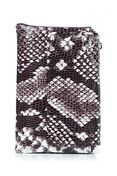 Портмоне Galanteya 9725.25с1914к45 ч.бел/коричн - фото 1