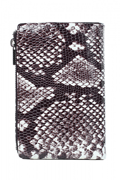 Портмоне Galanteya 9725.25с1914к45 ч.бел/коричн - фото 2