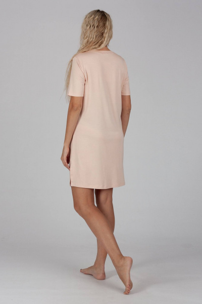 Сорочка Belarusachka С3785В пудра - фото 2