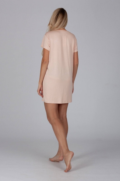 Сорочка Belarusachka С5892* пудра - фото 2