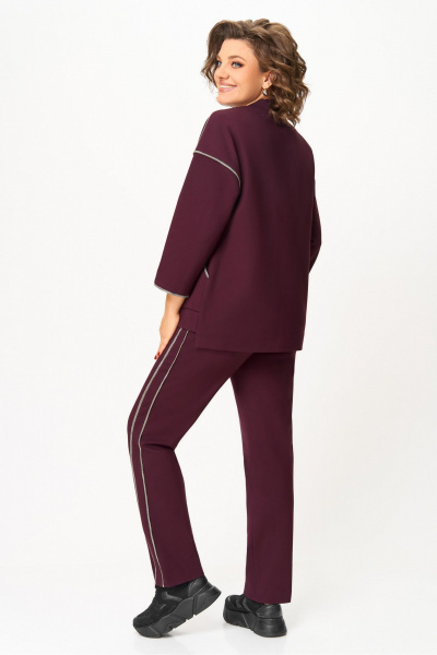 Брюки, бомбер DaLi 5730.2 баклажан - фото 4